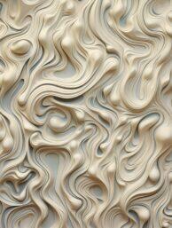 Glasschilderij - Exclusive - Staand - Abstract Taupe Maria - meubelboutique.nl
