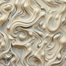 Glasschilderij - Exclusive - Staand - Abstract Taupe Maria - meubelboutique.nl