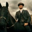Glasschilderij - Exclusive - Liggend - Peaky Blinders Horse II - meubelboutique.nl